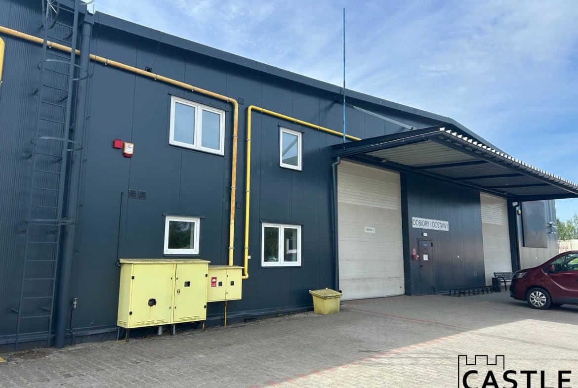 Hala magazynowo-produkcyjna – Swarzędz, 995m2